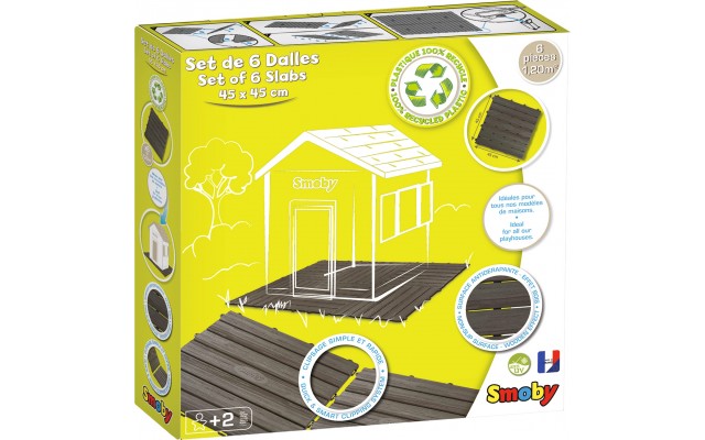 Набор элементов пола Smoby дополнение для домика (810907)